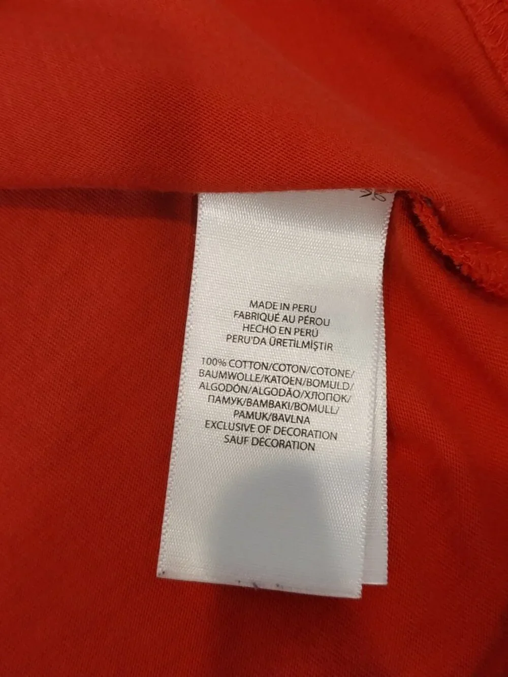 Polo Ralph Lauren Hoodie Men Large Rust Red Orange Pony Jersey T Shirt Long Slv
